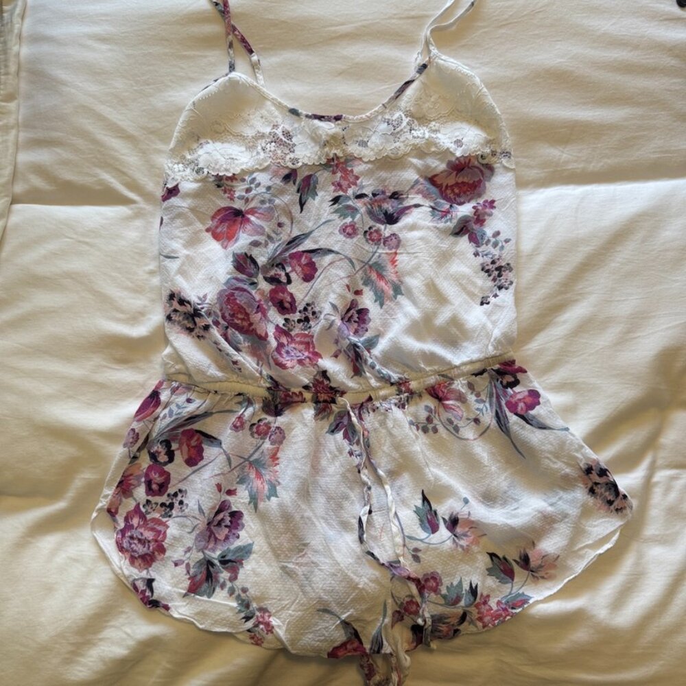 In Bloom romper pajama